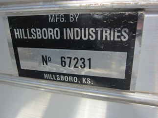 New Hillsboro 9.3 x 96 3000 Series Flatbed Truck Bed