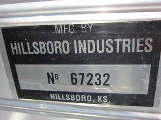 New Hillsboro 7 x 81 2500 Series Flatbed Truck Bed