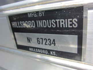 New Hillsboro 8.5 x 81 2500 Series Flatbed Truck Bed