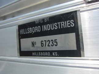 New Hillsboro 8.5 x 96 2500 Series Flatbed Truck Bed