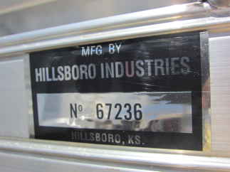 New Hillsboro 9.3 x 96 2500 Series Flatbed Truck Bed