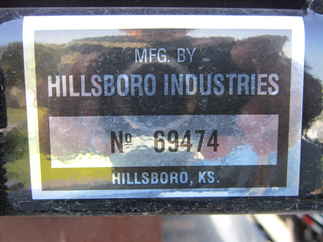 New Hillsboro 11.3 x 96 GI Flatbed Truck Bed