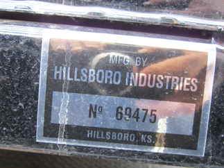 New Hillsboro 11.3 x 96 GI Flatbed Truck Bed