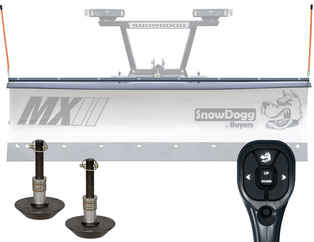  New Buyers SnowDogg MX68II Model, Straight blade, Full trip moldboard Stainless Steel Straight Blade, MD